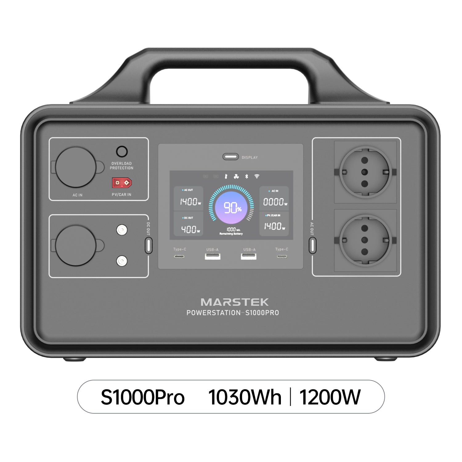 Centrale elettrica portatile espandibile serie Saturn Pro S500Pro/S1000Pro/S2200Pro&B2200F